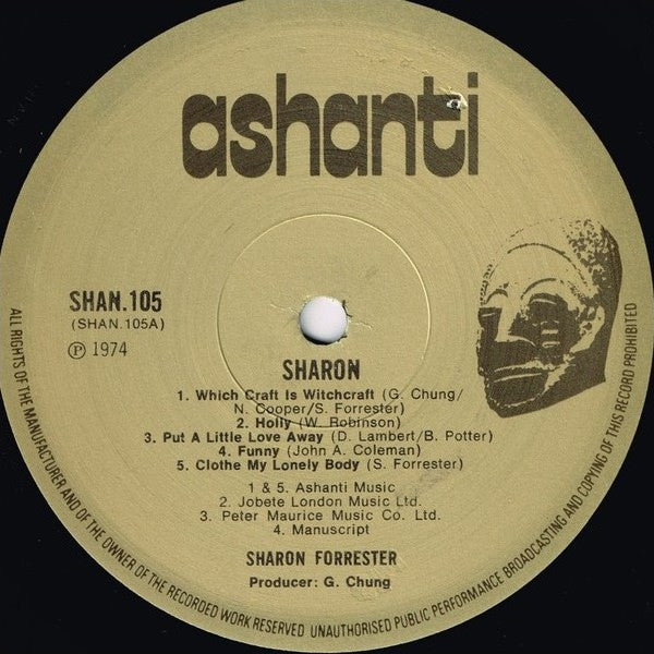 Sharon Forrester : Sharon (LP, Album)