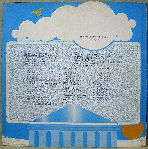 Various : Trojan's Greatest Hits Vol. 1 (LP, Comp)