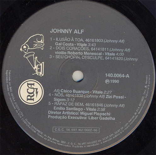 Johnny Alf : Olhos Negros (LP, Album)