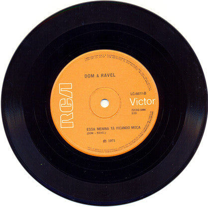 Dom & Ravel : Você Também É Responsavel   (7", Single)