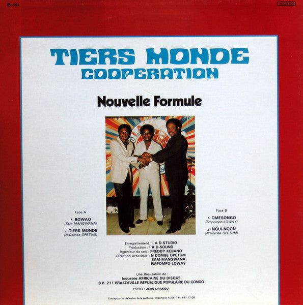 Tiers Monde Cooperation* : Nouvelle Formule (LP)