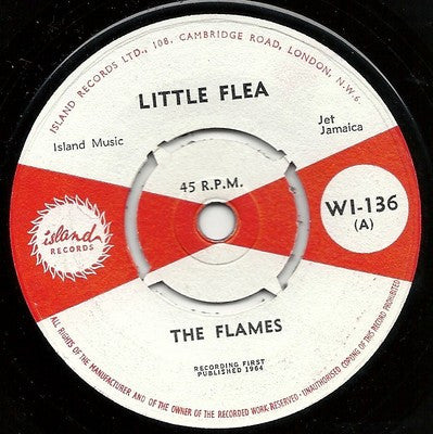 The Flames (10) : Little Flea / Good Idea (7", Single)