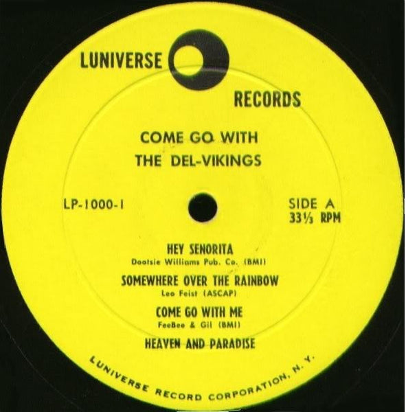 The Del Vikings* : Come Go With The Del Vikings (LP, Album)