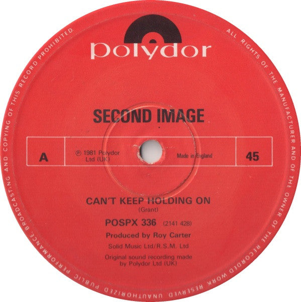 Second Image : Can't Keep Holding On (12")