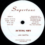 Don Evans (3) / Jah Batta : Love Vibration / Acting Shy (12")