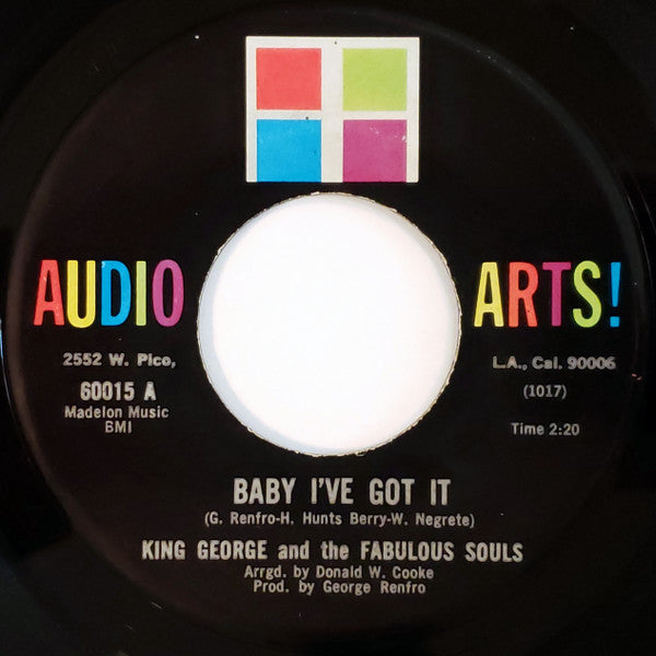 King George (4) And Fabulous Souls : Baby I've Got It (7", Single)