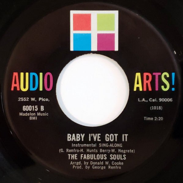 King George (4) And Fabulous Souls : Baby I've Got It (7", Single)