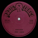 Jimmy London : In My Heart / Ride On (12")
