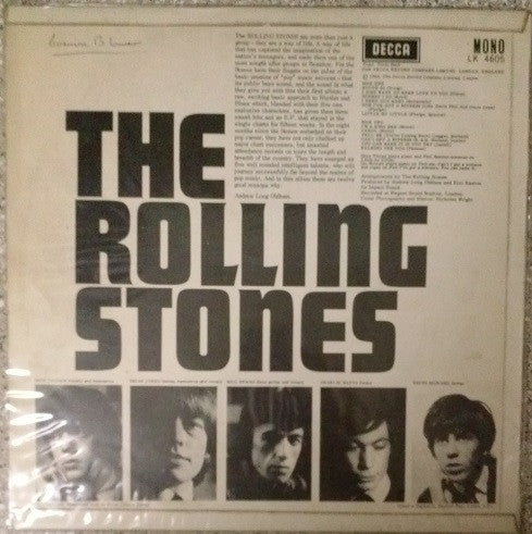 The Rolling Stones : The Rolling Stones (LP, Album, Mono, B1Y)