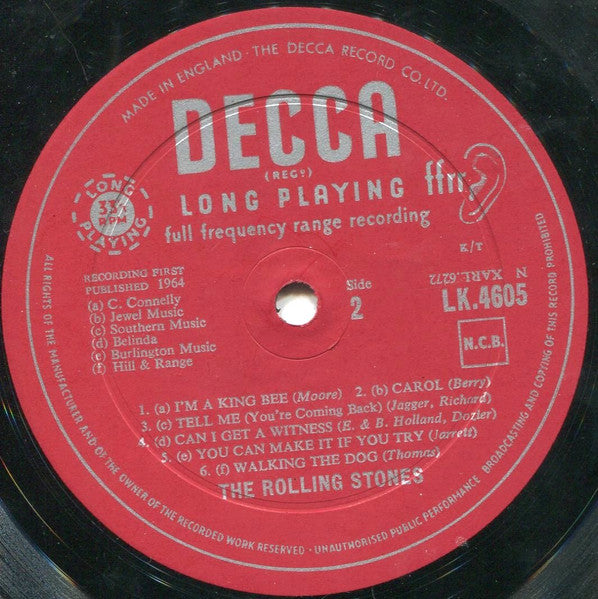 The Rolling Stones : The Rolling Stones (LP, Album, Mono, B1Y)