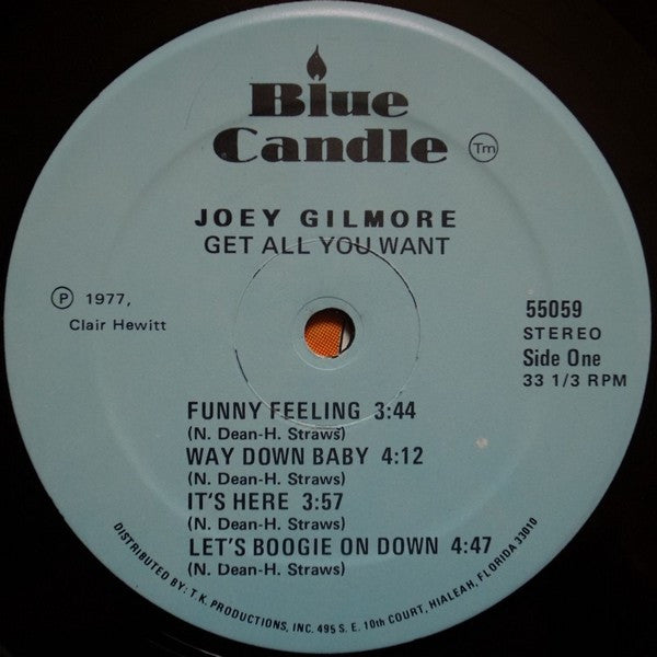 Joey Gilmore : Joey Gilmore (LP, Album)