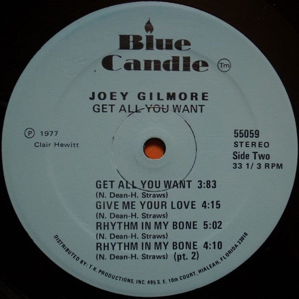 Joey Gilmore : Joey Gilmore (LP, Album)