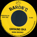 Hopeton Lewis / Baba Brooks : Live It Up / Smoking Ska (7")