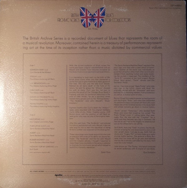 Various : British Archives Series / Blues For Collectors Vol. Three (LP, Comp, Dyn)