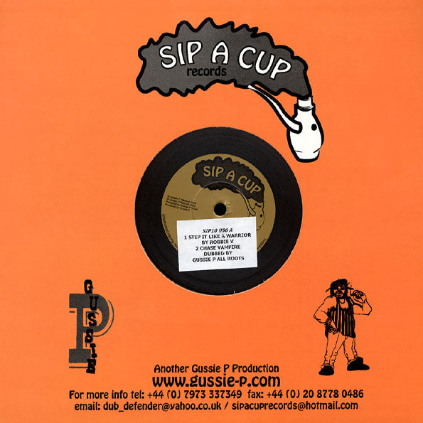 Robbie Valentine : Step It Like A Warrior (10")