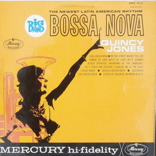 Quincy Jones And His Orchestra : Big Band Bossa Nova (LP, Album, Mono)