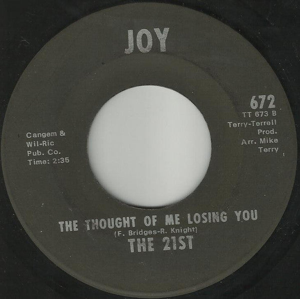The 21ST : I Just Can't Forget Your Name  (7", Single)