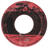 The Abyssinians : Declaration Of Rights (7")