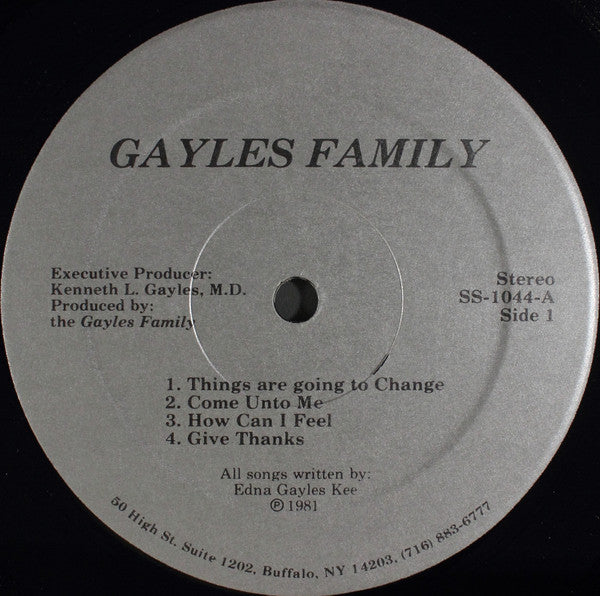 Gayles Family : Gayles Family (LP)