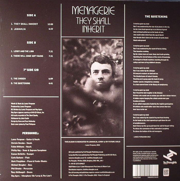 Menagerie : They Shall Inherit (LP + 7" + CD + Album, Ltd)