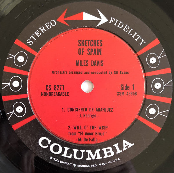 Miles Davis : Sketches Of Spain (LP, Album)