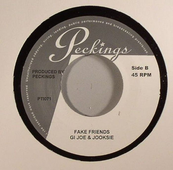 Lady Lex / GI Joe & Jooksie : Conversation / Fake Friends (7")