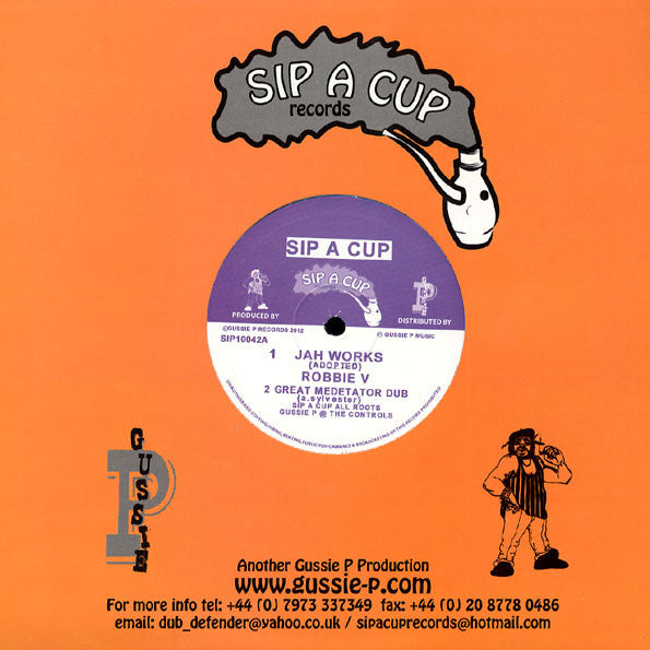 Robbie Valentine / Earl Daley & Mike Brooks : Jah Works  /  Come Yah Natty Dread (10")