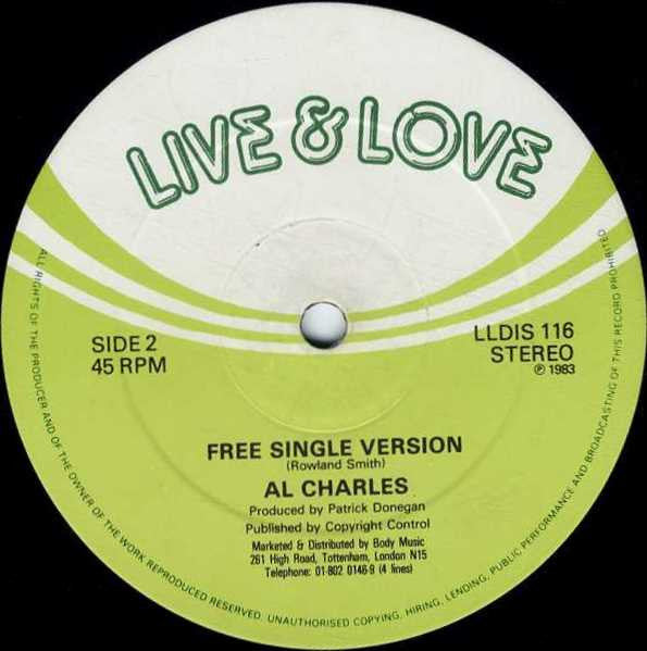 Al Charles : Young, Free And Single  (12")