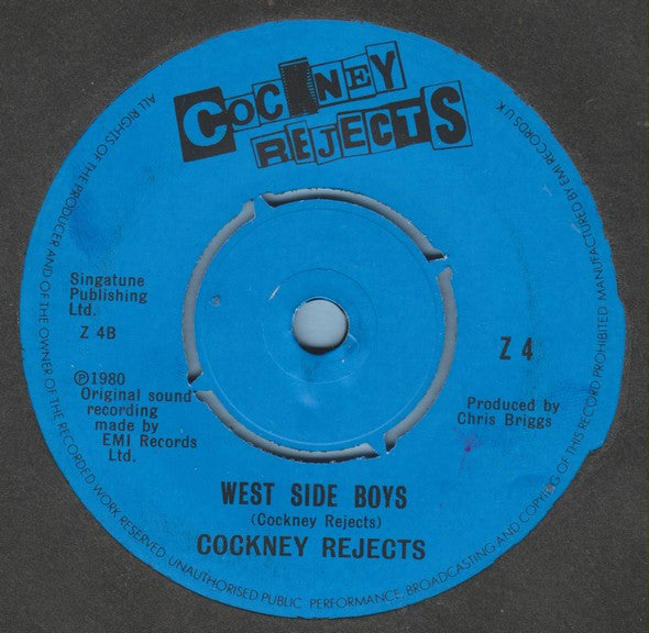 Cockney Rejects : I'm Forever Blowing Bubbles (7", Single)