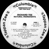 Richard Tee : Natural Ingredients (LP, Album, Promo)