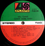 Mel Torme* : Comin' Home Baby! (LP, Album, RE)