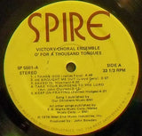 The Victory Choral Ensemble* : O' For A Thousand Tongues (LP, Album)