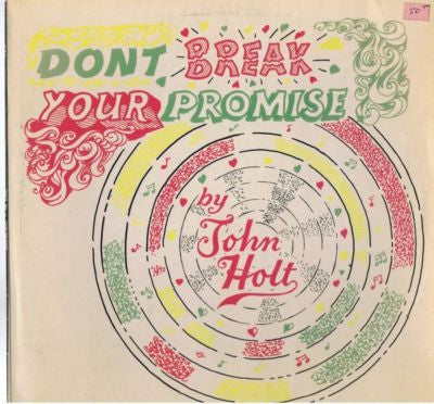 John Holt : Don't Break Your Promise (LP, Album)