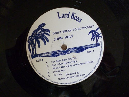 John Holt : Don't Break Your Promise (LP, Album)