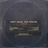 John Holt : Don't Break Your Promise (LP, Album)