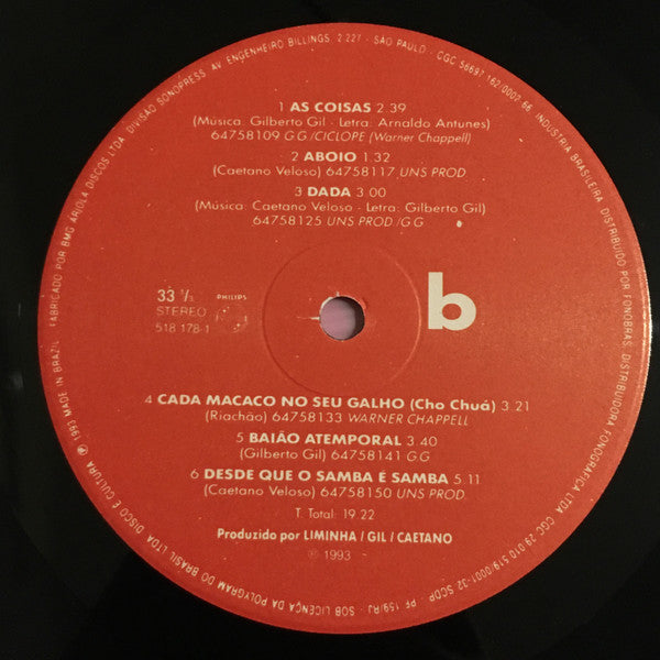 Caetano* E Gil* : Tropicália 2 (LP, Album)