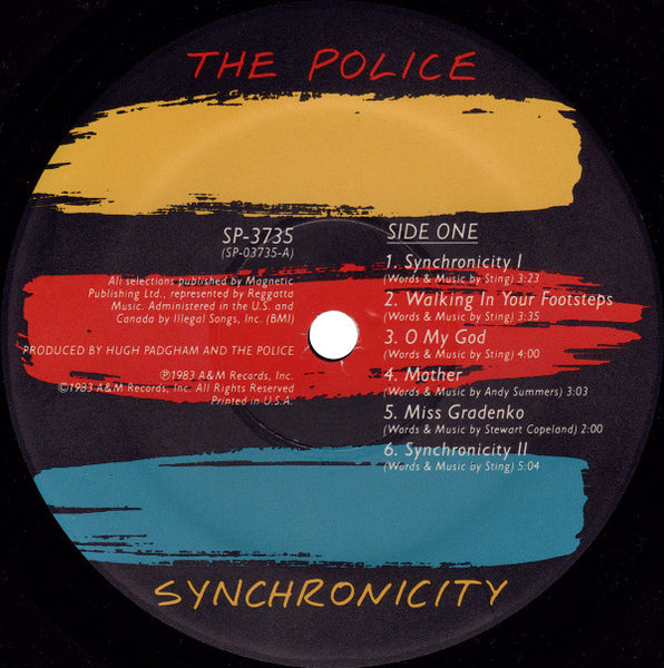 The Police : Synchronicity (LP, Album, BRY)