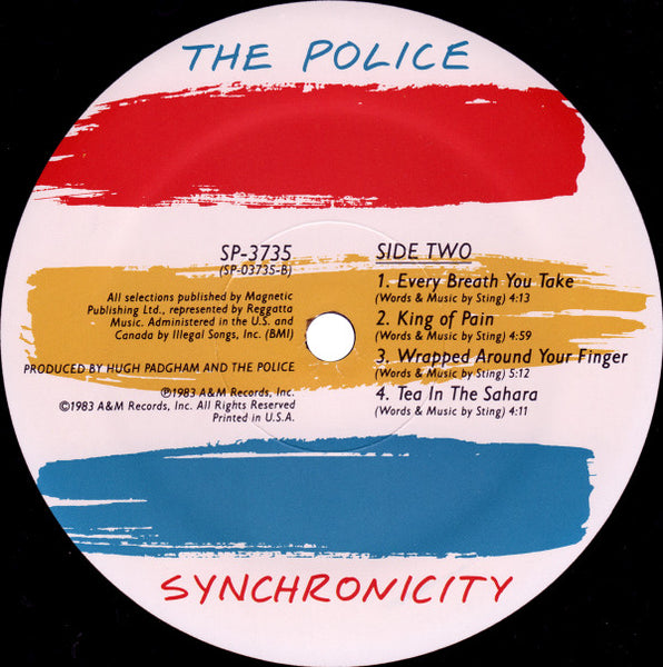 The Police : Synchronicity (LP, Album, BRY)