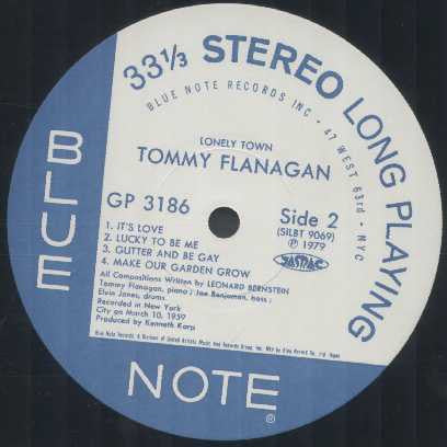 Tommy Flanagan : Lonely Town (LP, Album)