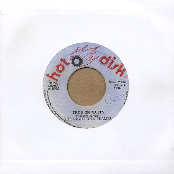 The Righteous Flames : Trod On Natty (7")