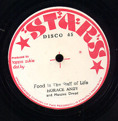 Horace Andy And Massive Dread : Food Is The Staff Of Life (12")