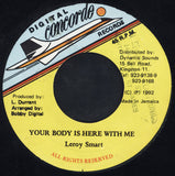 Leroy Smart : Your Body Is Here With Me (7")