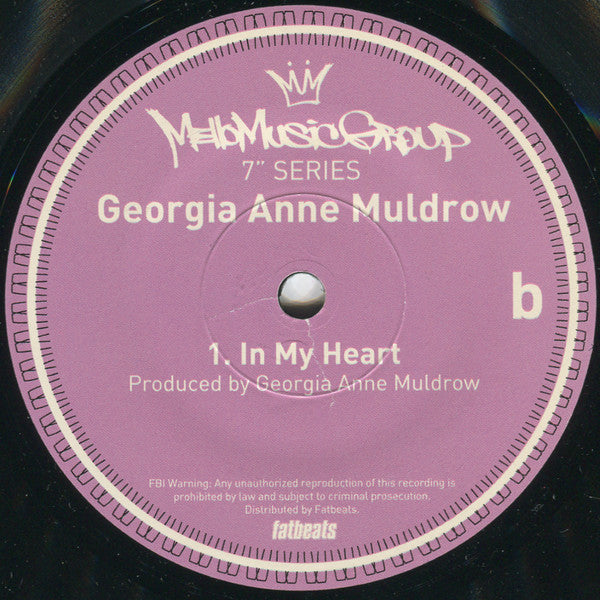 Georgia Anne Muldrow : Akosua (7", Ltd)