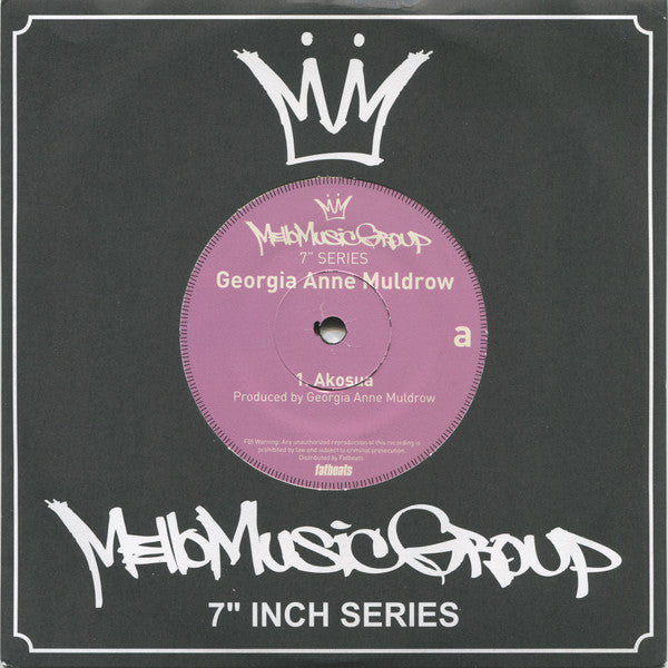 Georgia Anne Muldrow : Akosua (7", Ltd)