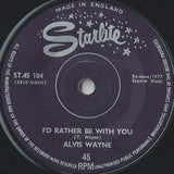 Alvis Wayne : Don't Mean Maybe, Baby (7", Single, RE)