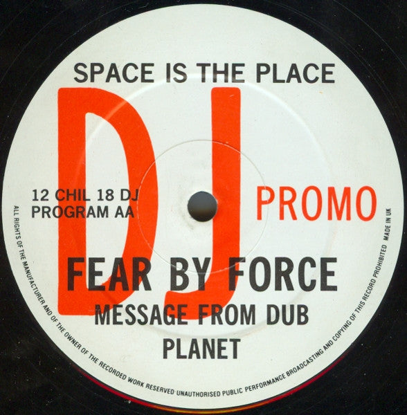 Atmosfear By Fon Force : Space Is The Place (12", Promo)