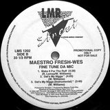 Maestro Fresh-Wes : Fine Tune Da Mic (12", Promo)