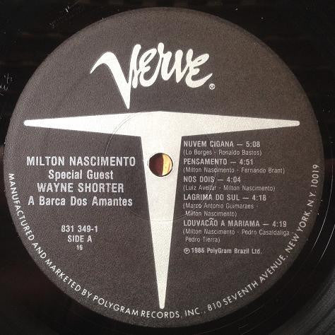 Milton Nascimento Special Guest Wayne Shorter : A Barca Dos Amantes (LP, Album)