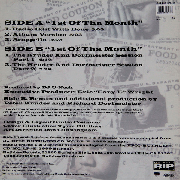 Bone Thugs-N-Harmony : 1st Of Tha Month (12", Single)