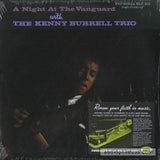 The Kenny Burrell Trio : A Night At The Vanguard (LP, Album, RE)